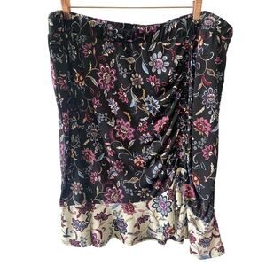 Lane Bryant Floral Plus Size SKirt Size 26/28